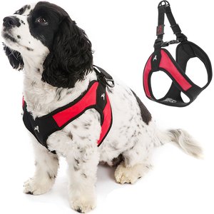 Gooby Escape Free Easy Fit Dog Harness, Red, Small: 16 to 19.25-in chest