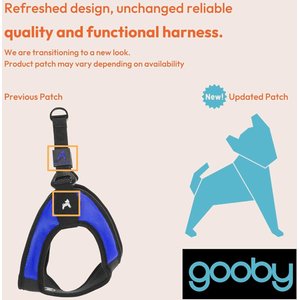 Gooby Escape Free Easy Fit Dog Harness, Turquoise, Small: 16 to 19.25-in chest