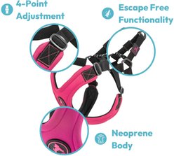 Gooby Escape Free Sport Dog Harness, Pink, Small: 12.5 to 18.75-in chest slide 2 of 5