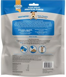 Good Boy Ocean Medley Salmon, Tuna, & Krill Puree Dog Food Topper, 30 count slide 2 of 8
