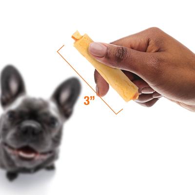 Show full view: Good 'n' Fun Triple Flavor Mini Ribs Chicken, Beef & Peanut Butter Dog Treat Chews, Small, 8-oz bag slide 9 of 9