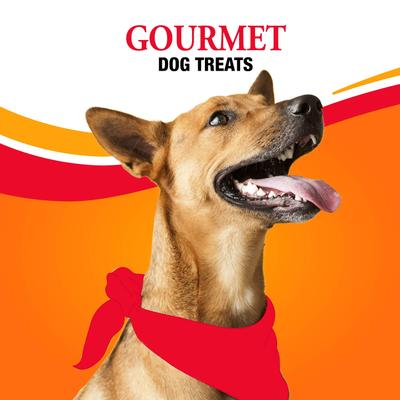 Show full view: Good 'n' Fun Chicken Wrapped Triple Flavor Pork, Chicken & Beef Dog Treat Chew Rolls, Mini, 8-oz bag slide 7 of 10