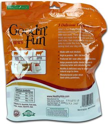 Good 'n' Fun Triple Flavor 6-in Pork, Beef & Chicken Dog Treat Chew Bones, 3 count slide 2 of 6