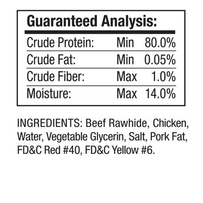 Show full view: Good 'n' Fun Triple Flavor 6-in Pork, Beef & Chicken Dog Treat Chew Bones, 3 count slide 6 of 8