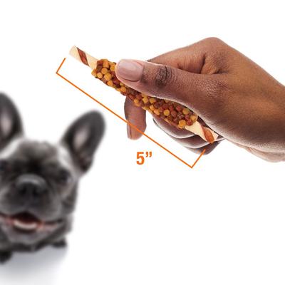 Show full view: Good 'n' Fun Triple Flavor Blasts Chicken, Duck & Chicken Liver Dog Treat Chews, 4-oz bag slide 9 of 9