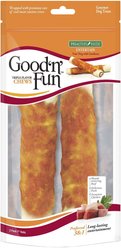 Good 'n' Fun Triple Flavor Chews with Beef, Pork & Chicken Rolls + Kabobs Chicken, Duck & Chicken Liver Dog Chews slide 2 of 9