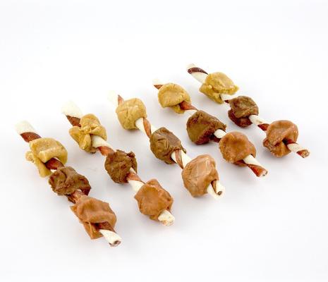 Show full view: Good 'n' Fun Triple Flavor Kabobs Chicken, Duck & Chicken Liver + Chicken, Duck & Liver Dog Chews slide 9 of 9