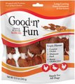 Good 'n' Fun Triple Flavor Kabobs Chicken, Duck & Chicken Liver Dog Treat Chews, 18 count
