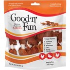 Good 'n' Fun Triple Flavor Kabobs Chicken, Duck & Chicken Liver Dog Treat Chews, 36 count