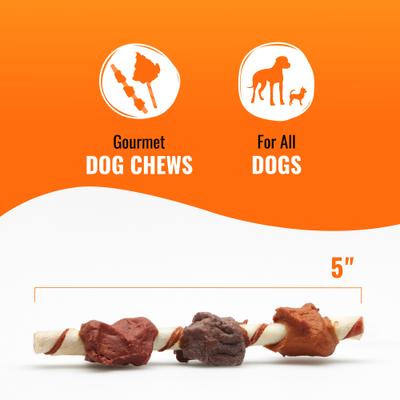 Show full view: Good 'n' Fun Triple Flavor Kabobs Chicken, Duck & Chicken Liver Dog Treat Chews, 6 count slide 6 of 9