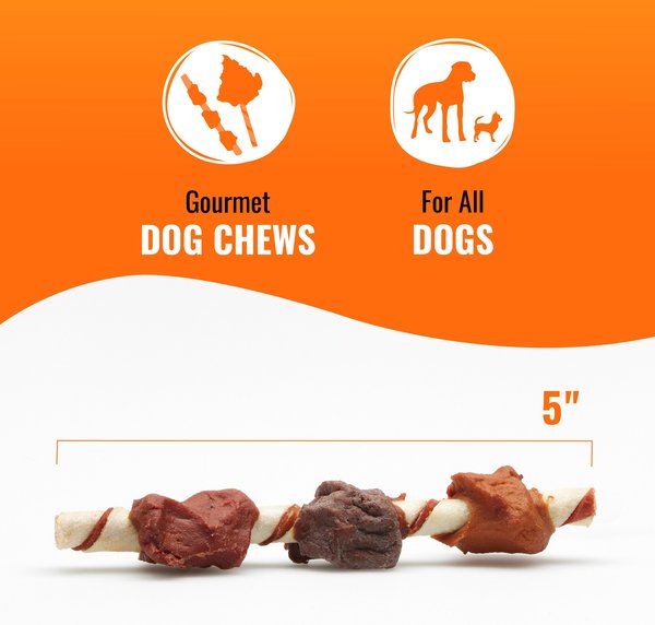 Good 'n' Fun Triple Flavor Kabobs Chicken, Duck & Chicken Liver Dog Chews