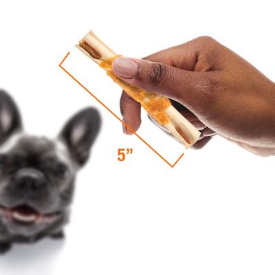 Show full view: Good 'n' Fun Triple Flavor Mighty Chewer Sticks Chicken, Pork & Beef Dog Treat Chews, 18 count slide 5 of 9