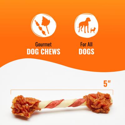 Show full view: Good 'n' Fun Triple Flavor Double Pops Pork, Chicken & Beef Dog Treat Chews, 12-oz bag slide 5 of 10