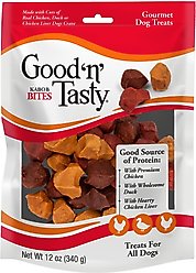 Good 'n' Tasty Kabob Bites Dog Treats, 12-oz bag