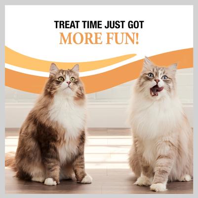 Show full view: Good 'n' Tasty Mousse Squeezer Chicken, Salmon, Duck Lickable Cat Treats, 10 count slide 8 of 13