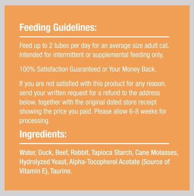 Show full view: Good 'n' Tasty Mousse Squeezer Duck, Beef, Rabbit Lickable Cat Treats, 6 count slide 9 of 13