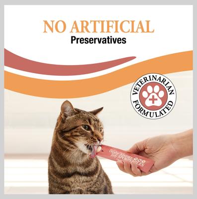 Show full view: Good 'n' Tasty Mousse Squeezer Salmon, Tuna, Krill Lickable Cat Treats, 10 count slide 7 of 13