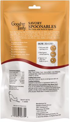 Show full view: Good 'n' Tasty Mousse Squeezer Tuna, Chicken, Duck Lickable Cat Treats, 10 count slide 3 of 13