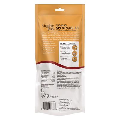 Show full view: Good 'n' Tasty Mousse Squeezer Tuna, Chicken, Duck Lickable Cat Treats, 6 count slide 3 of 13