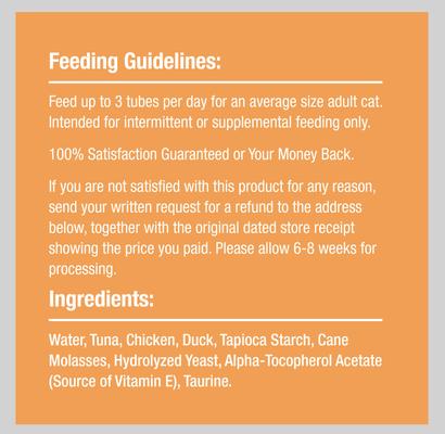 Show full view: Good 'n' Tasty Mousse Squeezer Tuna, Chicken, Duck Lickable Cat Treats, 6 count slide 9 of 13