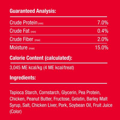 Show full view: Good 'n' Tasty Triple Flavor Mini Churro Style Twists Chicken, Peanut Butter & Pork Gourmet Crunchy Dog Treats, 250 count slide 7 of 11