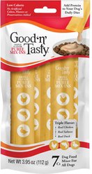 Good 'n' Tasty Triple Flavor Mix Chicken, Salmon, & Duck Puree Dog Food Topper, 7 count