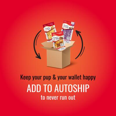 Show full view: Good 'n' Tasty Triple Flavor Mix Duck, Beef, & Rabbit Puree Dog Food Topper, 28 count slide 9 of 11