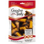 Good 'n' Tasty Triple Flavor Roll-Ups Cheese, Beef & Pork Gourmet Dog Treats, 4-oz bag