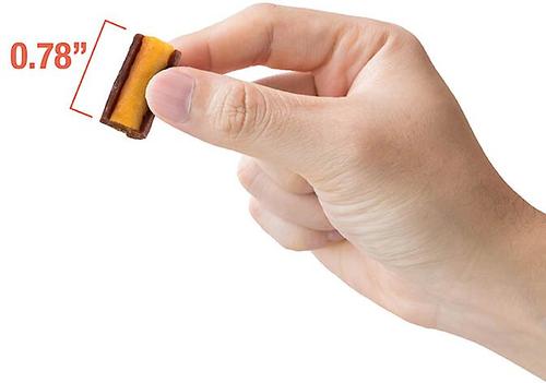 Show full view: Good 'n' Tasty Triple Flavor Roll-Ups Cheese, Beef & Pork Gourmet Dog Treats, 4-oz bag slide 9 of 11