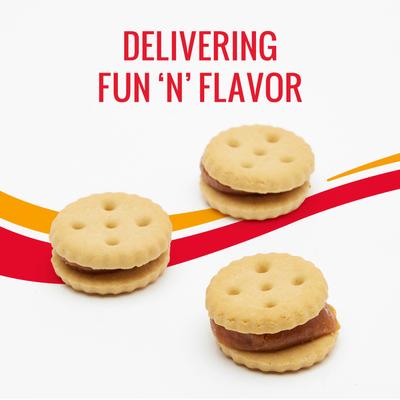 Show full view: Good 'n' Tasty Triple Flavor Stacks with Peanut Butter, Chicken & Chicken Liver Bite Sized Crunchy Dog Treats, 3.5-oz bag slide 5 of 12