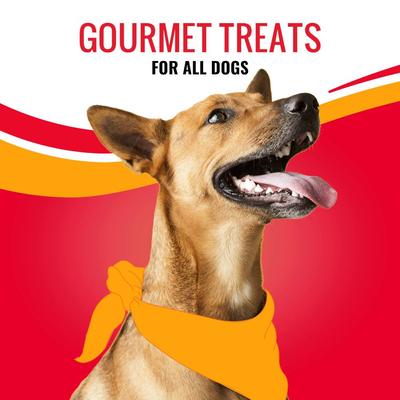 Show full view: Good 'n' Tasty Snap 'Ems Variety Pack Triple Flavor Real Chicken, Duck & Beef Gourmet Reward or Training Sticks Soft & Chewy Dog Treats, 15 count slide 10 of 12