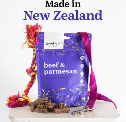 Show full view: Good Pet Kitchen Beef & Parmesan Air Dried Dog Treat, 2.8-oz bag slide 6 of 8