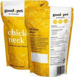 Good Pet Kitchen Chicken Neck Air Dried Dog Treat, 2.8-oz bag slide 2 of 7