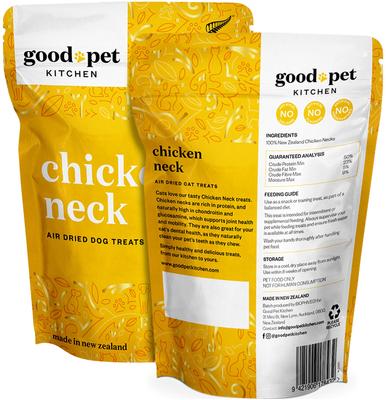 Show full view: Good Pet Kitchen Chicken Neck Air Dried Dog Treat, 2.8-oz bag slide 3 of 9