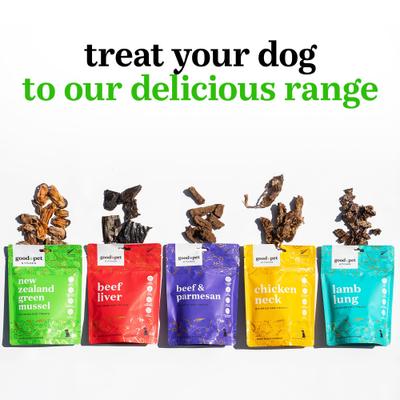 Show full view: Good Pet Kitchen Green Mussel Air Dried Dog Treat, 1.7-oz bag slide 8 of 8