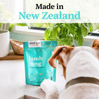 Show full view: Good Pet Kitchen Lamb Lung Air Dried Dog Treat, 1.4-oz bag slide 6 of 8