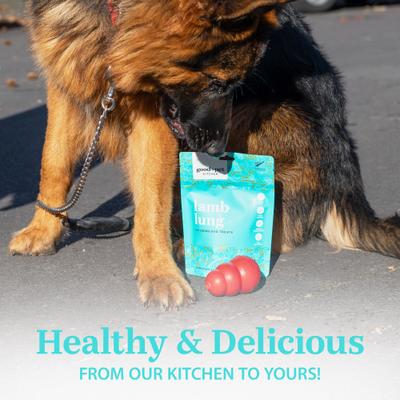 Show full view: Good Pet Kitchen Lamb Lung Air Dried Dog Treat, 1.4-oz bag slide 7 of 8