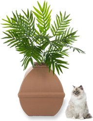 Good Pet Stuff The Courtyard Hidden Planter Cat Litter Box, Large, Mocha Brown slide 2 of 4