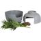 Show in main carousel: Good Pet Stuff The Original Hidden Planter Cat Litter Box, Large, Stone Gray slide 4 of 4