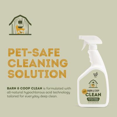 Show full view: Good Salt Pet Barn & Coop Cleaner Spray, 32-fl oz bottle, 1 count slide 2 of 8
