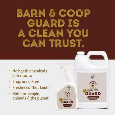 Show full view: Good Salt Pet Barn & Coop Guard Deodorizing Spray, 32-fl oz bottle, 1 count slide 2 of 6
