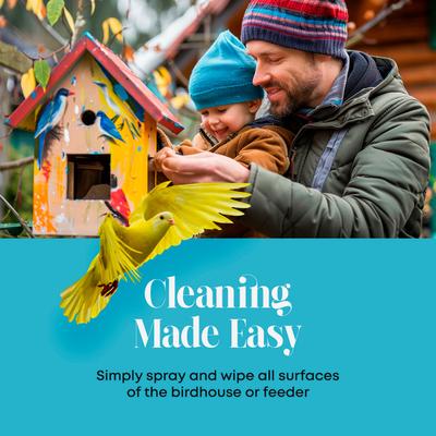 Show full view: Good Salt Pet Bird Feeder & Birdhouse Cleaner, 32-fl oz bottle slide 5 of 7