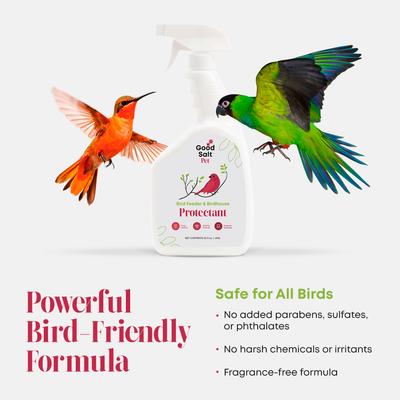 Show full view: Good Salt Pet Bird Feeder & Birdhouse Protectant Spray, 32-fl oz bottle slide 4 of 7