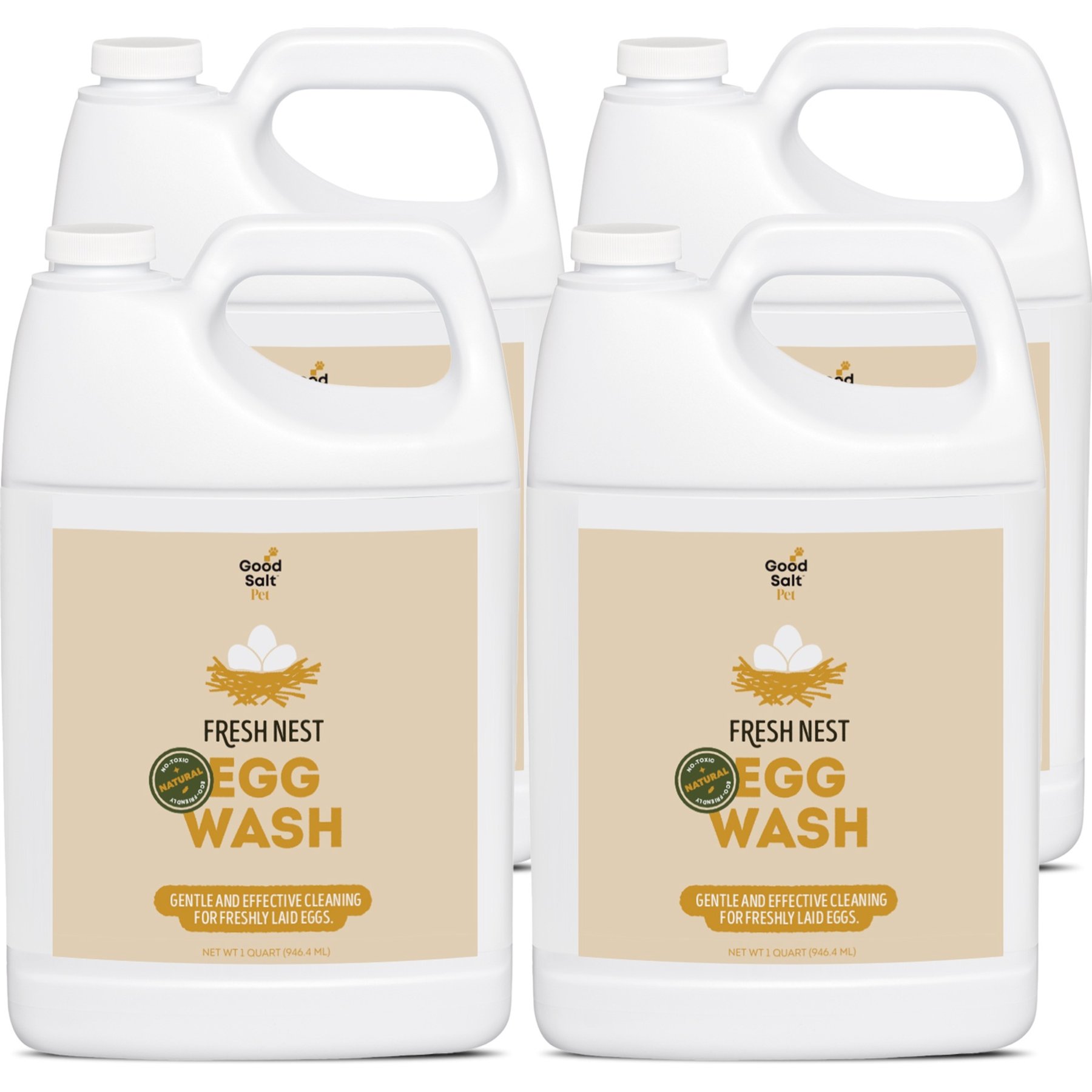 Good Salt Pet Fresh Nest Egg Wash Spray, 1-gal jug, 4 count