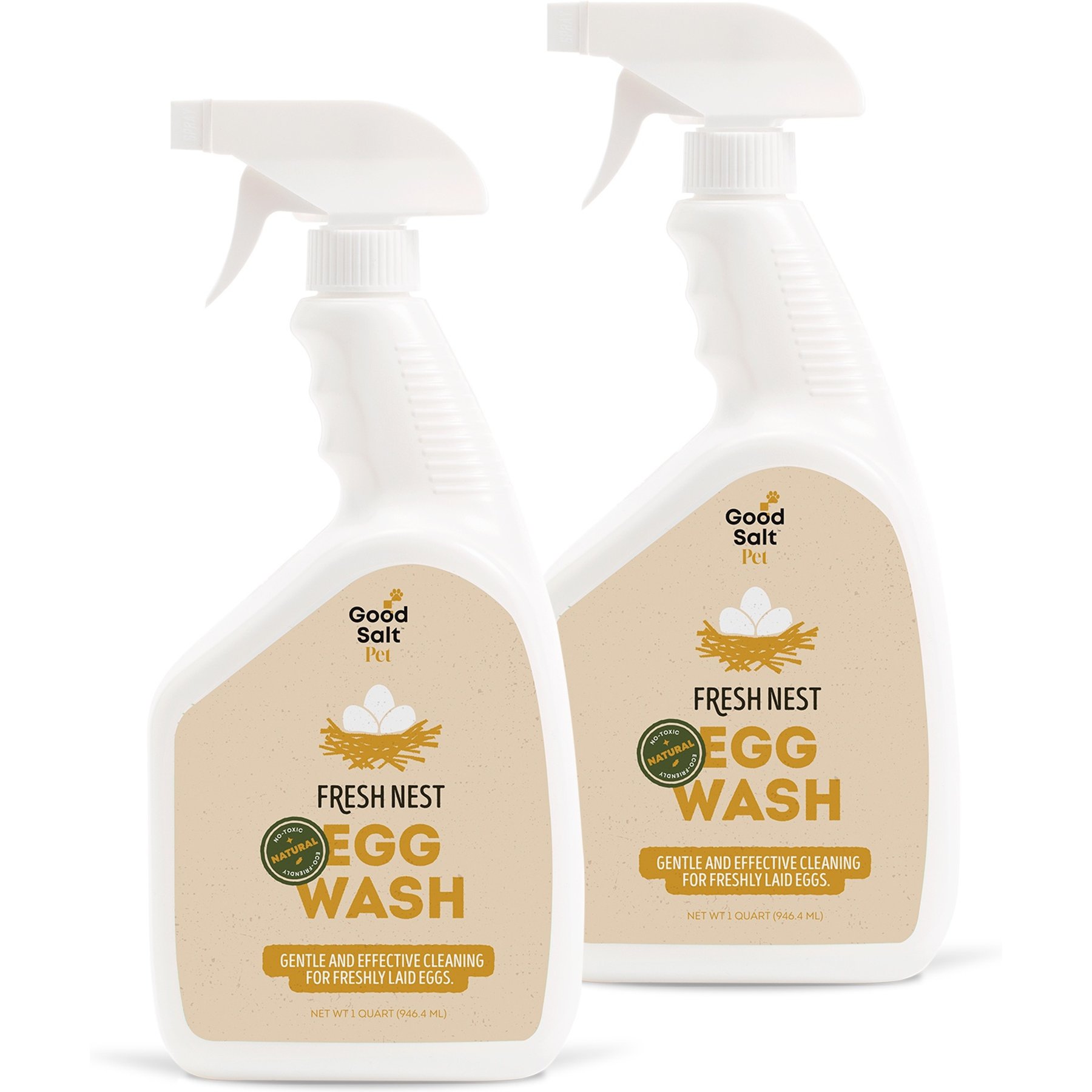 Good Salt Pet Fresh Nest Egg Wash Spray, 32-fl oz bottle, 2 count