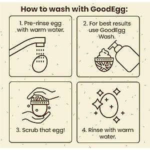 GoodEgg Egg Wash, 12-fl oz bottle