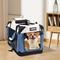Show in main carousel: GOOPAWS 3-Door Collapsible Soft-Sided Dog & Cat Crate, Lake Blue, Large slide 6 of 8