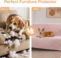GOOPAWS Non-Slip Couch Furniture Protector Waterproof Blanket Dog Bed Cover, Dark Grey, Medium: 60 x 50-in slide 2 of 7