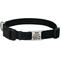 Show in main carousel: GoTags Adjustable Nameplate Personalized Dog Collar, Black, Medium slide 1 of 6
