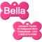 Show in main carousel: GoTags Anodized Aluminum Personalized Dog ID Tag, Bone, Pink, Small slide 1 of 8